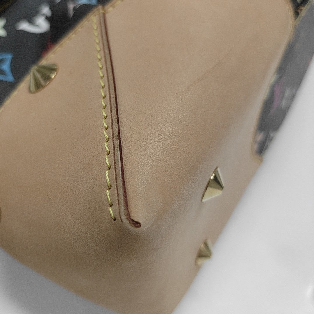 LV × TM JUDY Monogram Coated Canvas Black