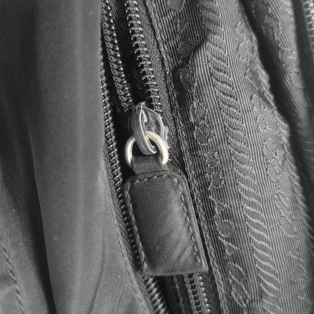 Nylon Tote Bag Black
