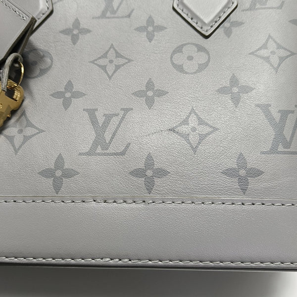 ALMA BB Monogram Calfskin Gray