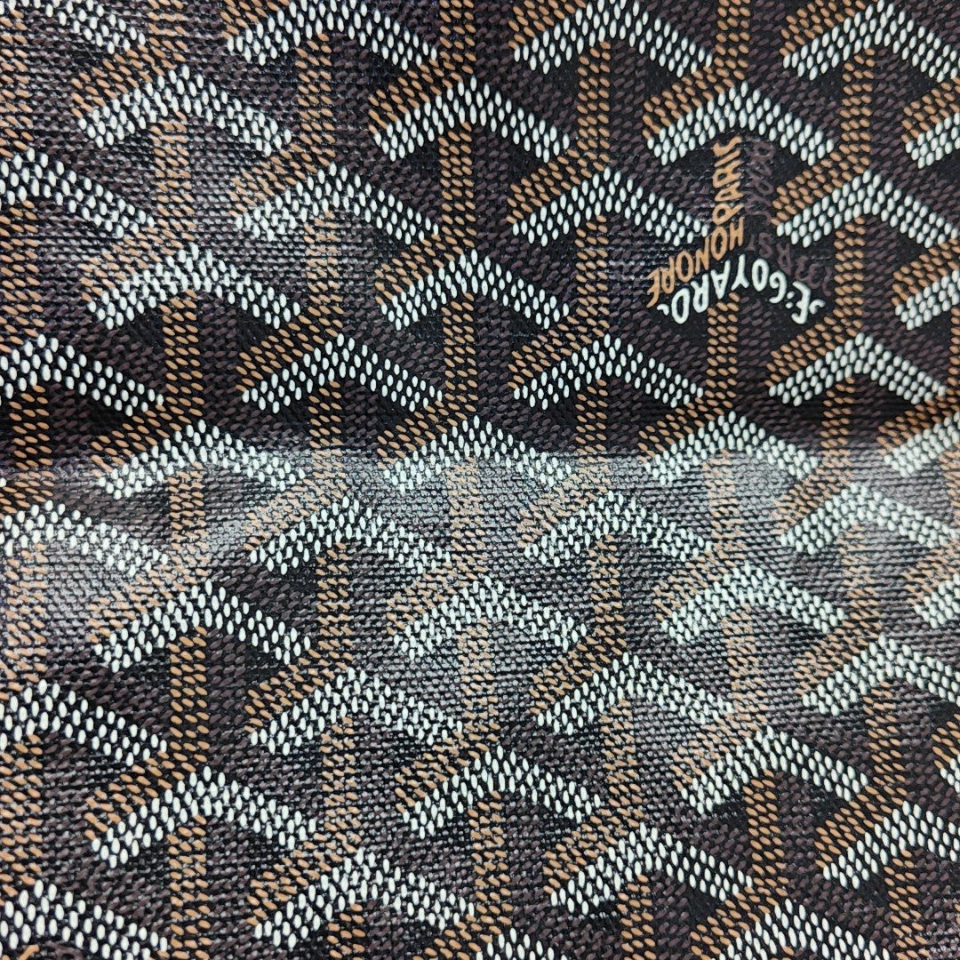 Saint Léger Coated Canvas Brown