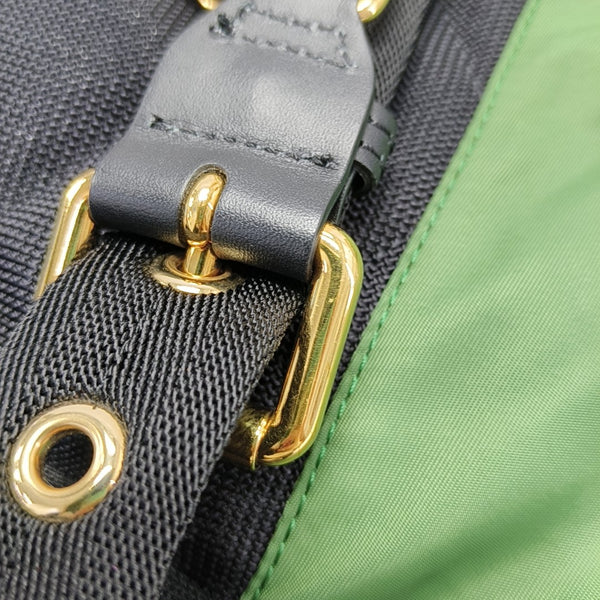 The Rucksack Medium Nylon Green