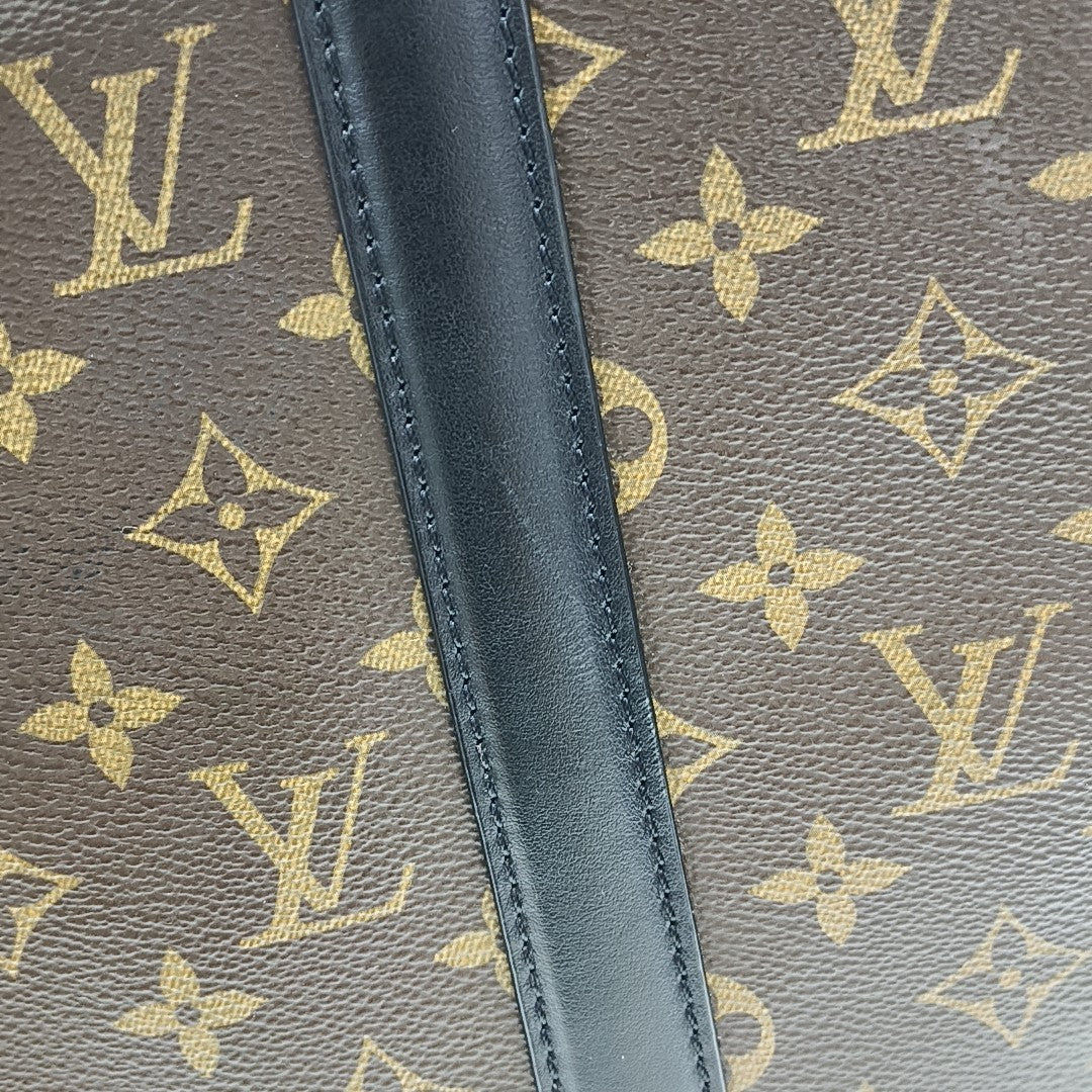 WEEK-END PM Monogram Coated Canvas Brown