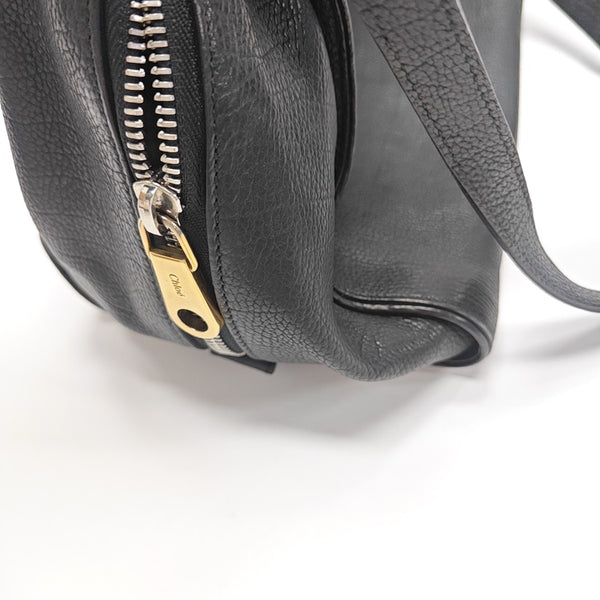 Calfskin Shoulder Bag Black