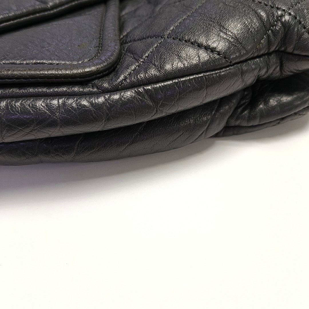 Quilted Lambskin Gray