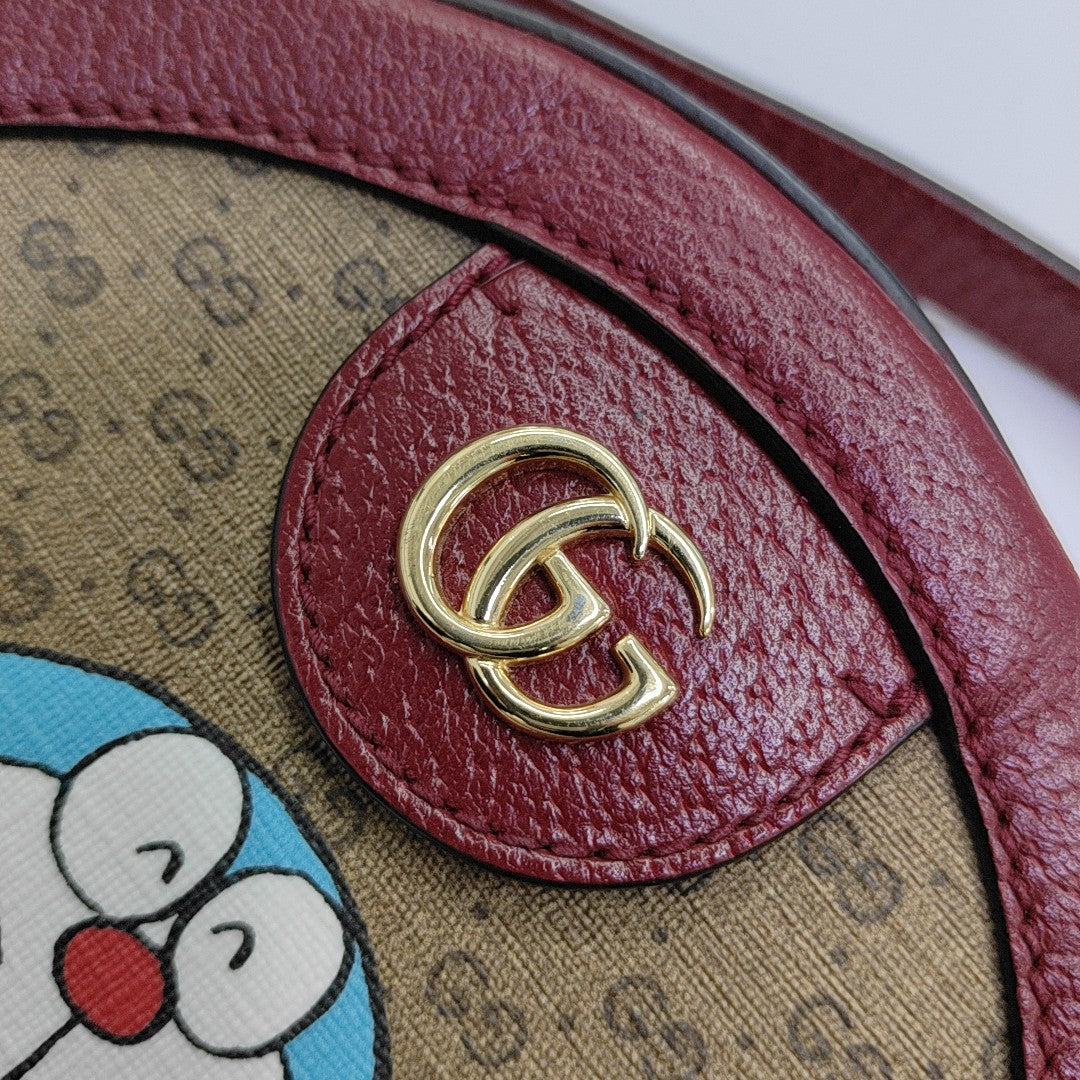 Doraemon X Gucci Monogram Coated Canvas Multicolor