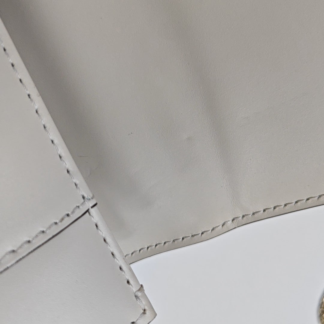 SERPENTI FOREVER Small Calfskin White