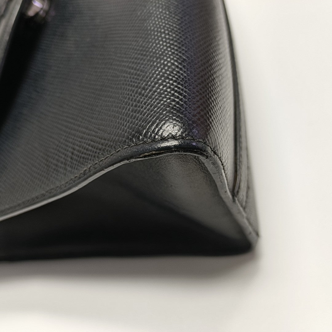 Monochrome Saffiano Calfskin Black