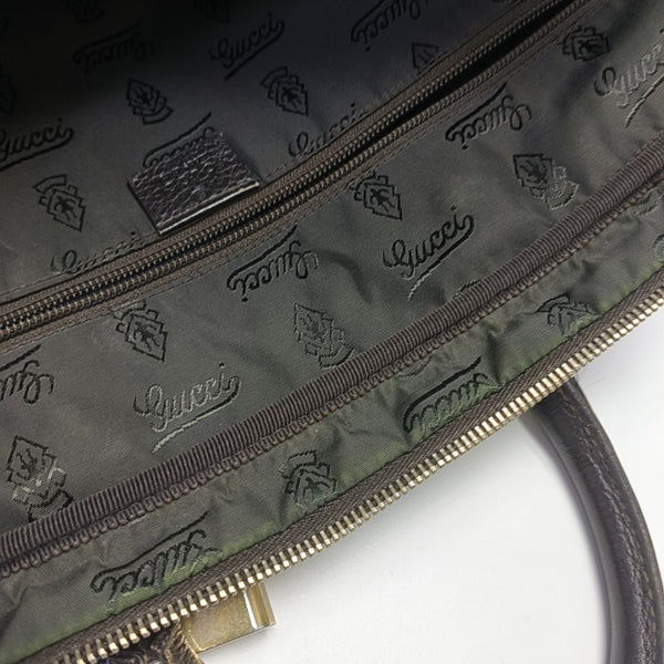 Signature Monogram Calfskin Brown