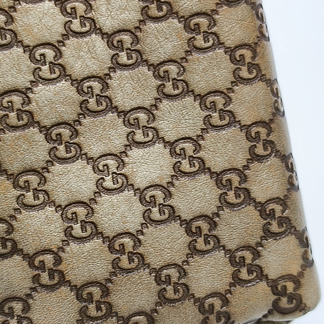 Monogram Calfskin Beige