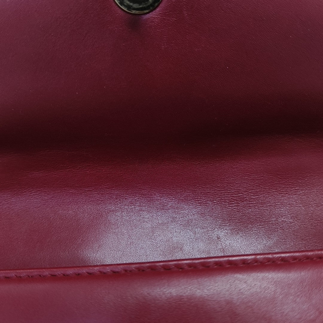 SERPENTI FOREVER Medium Calfskin Red