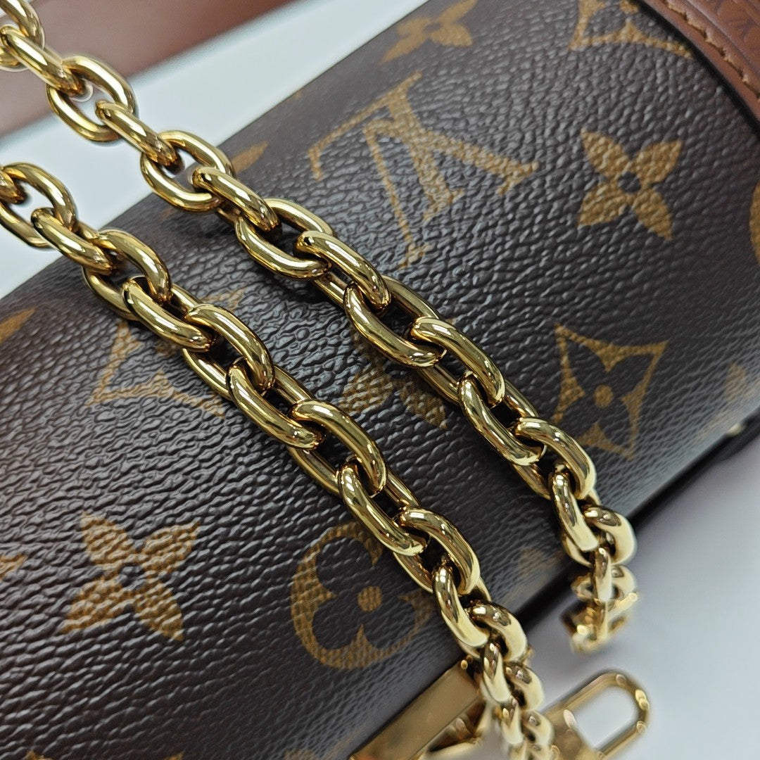 PAPILLON 19 Monogram Coated Canvas Brown