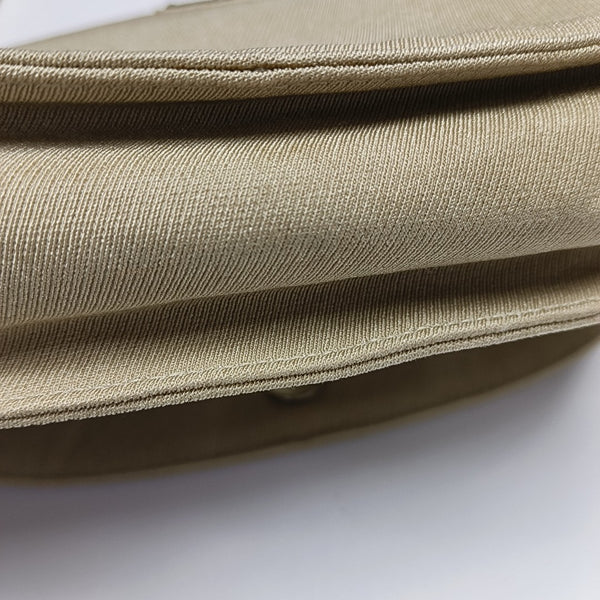 Fabric Shoulder Bag Beige