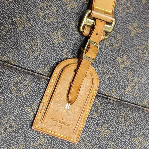 PEGASE 55 Monogram Coated Canvas Brown