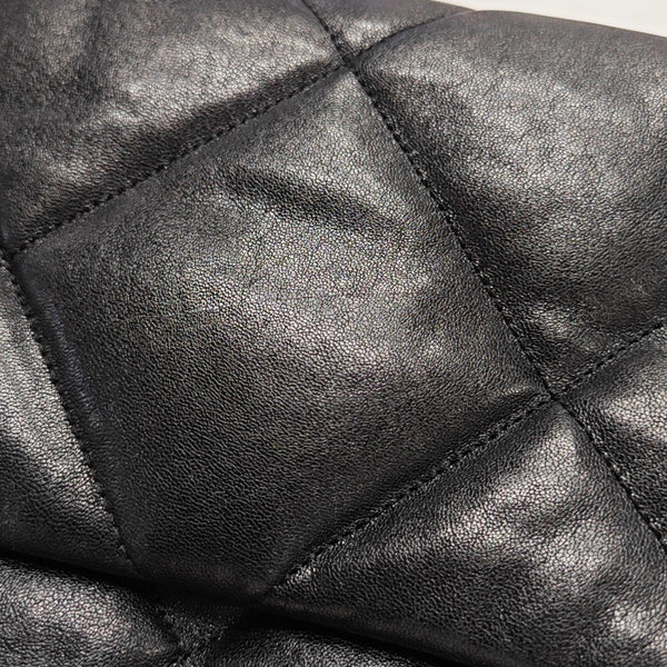 CHANEL 19 Medium Quilted Lambskin Black