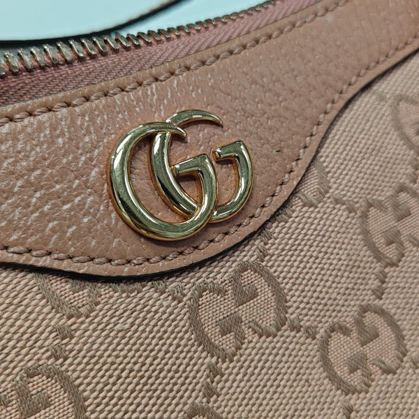 Ophidia Small Monogram Canvas Pink