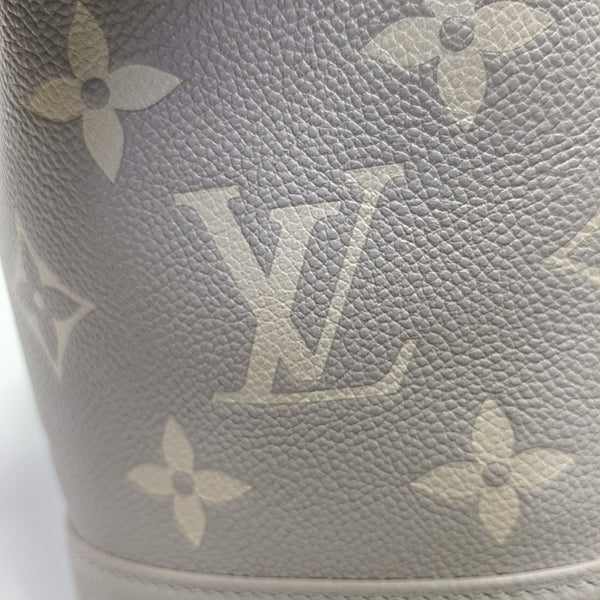 NOÉ Nano Monogram Calfskin Gray