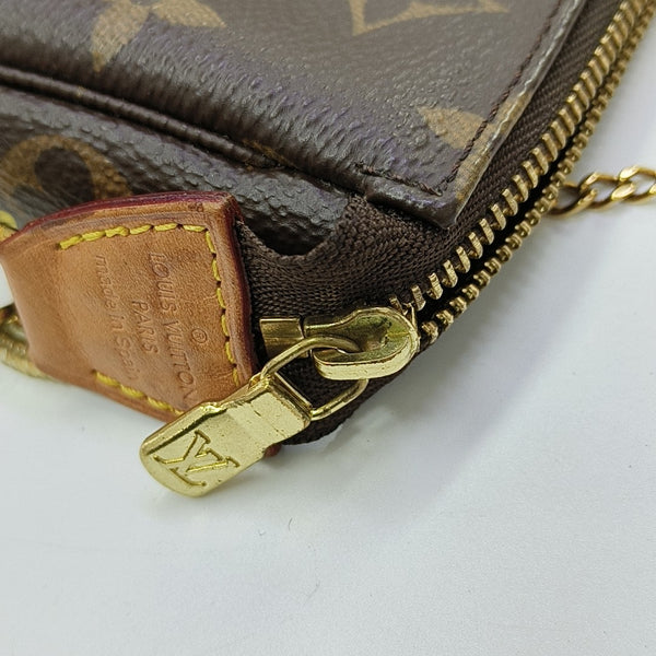ACCESSOIRES Mini Monogram Coated Canvas Brown