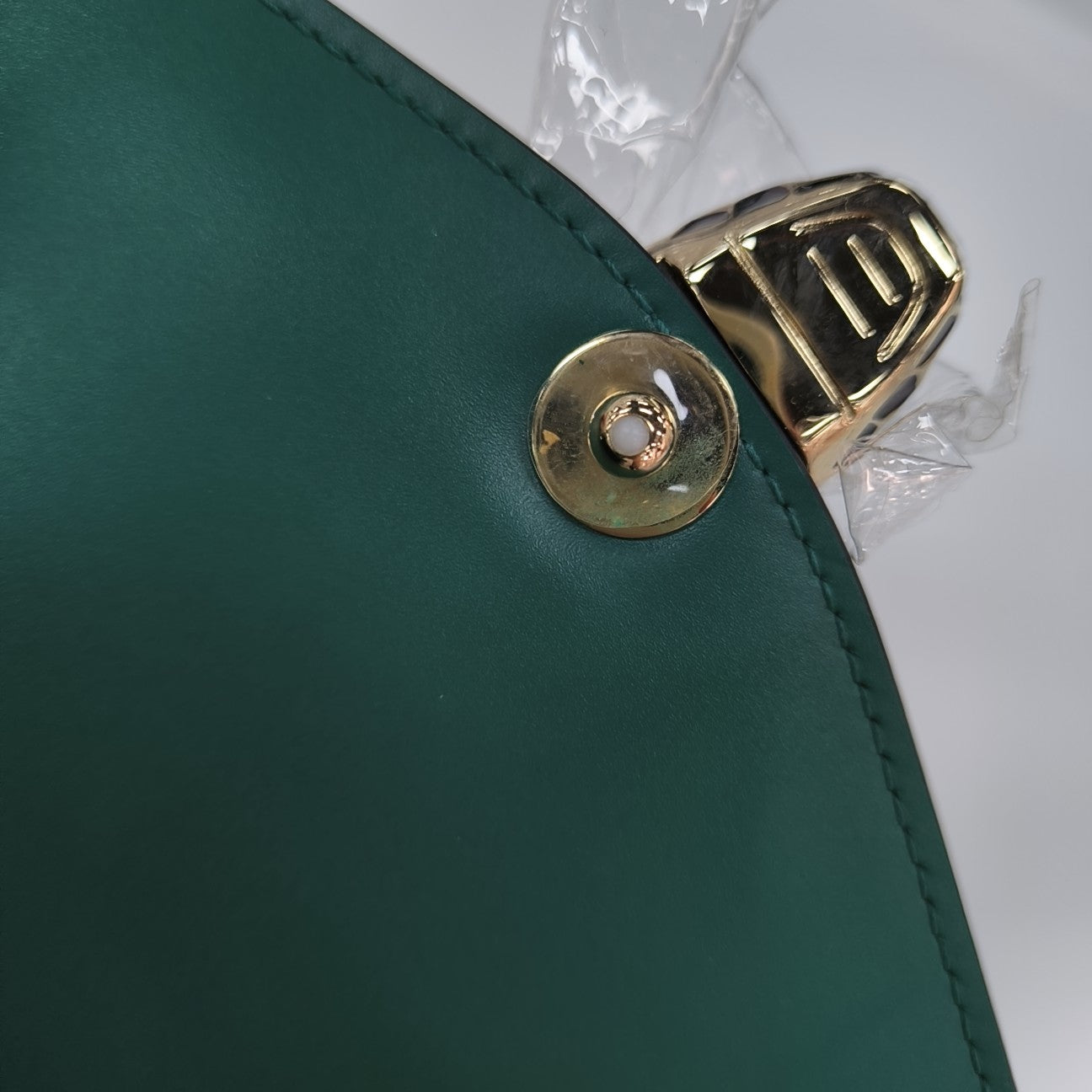 SERPENTI FOREVER Calfskin Green
