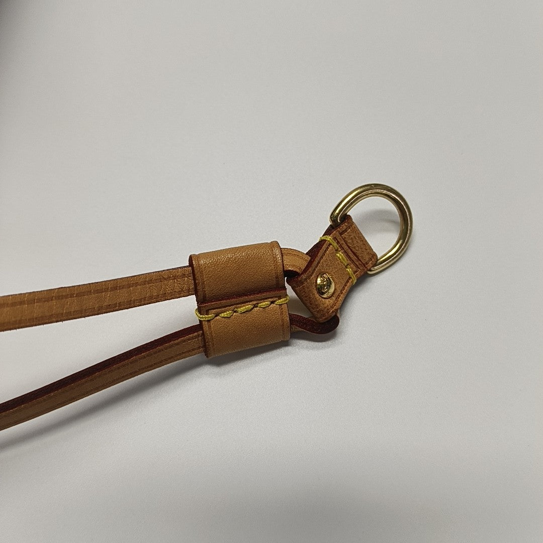 NEVERFULL MM Monogram Coated Canvas Brown