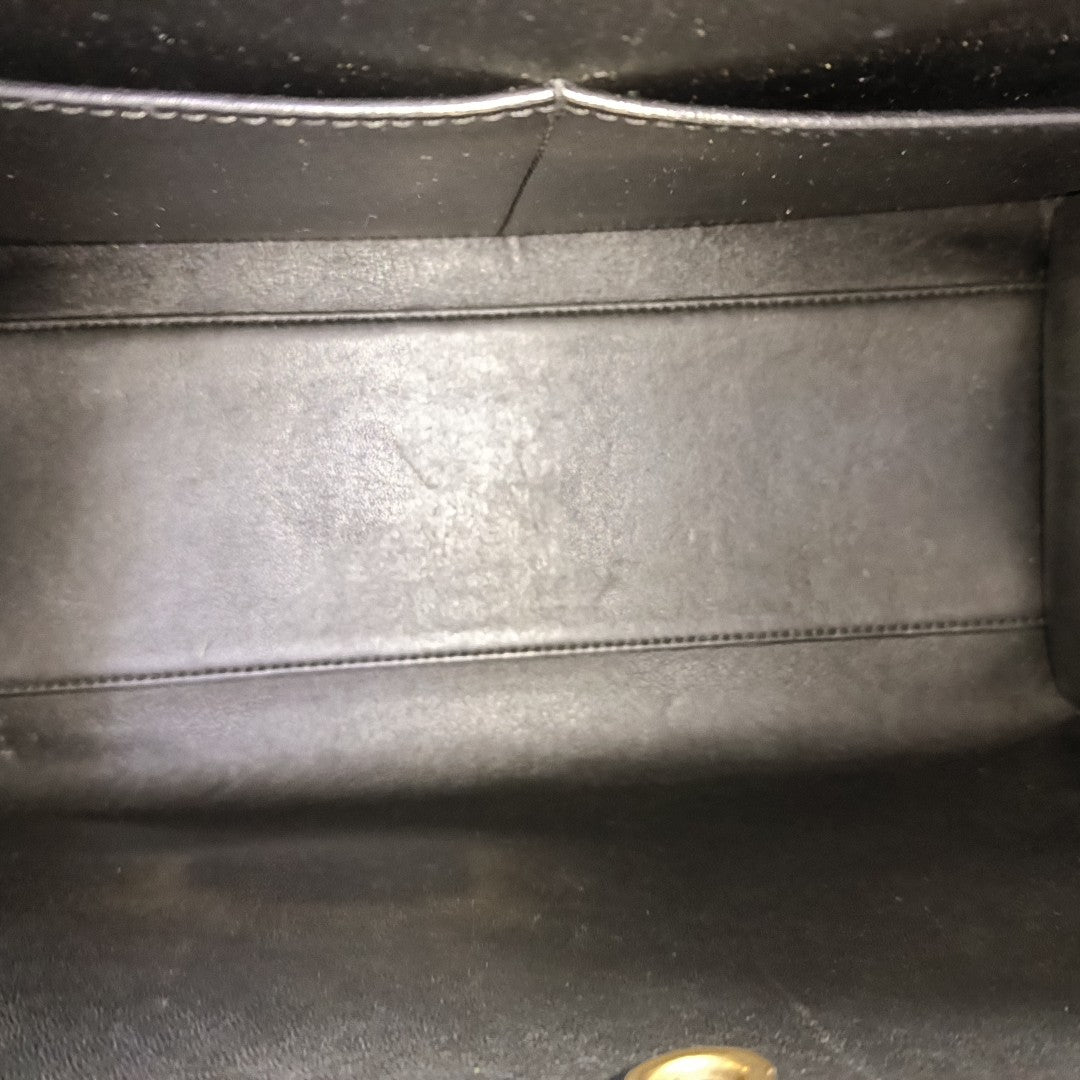 CITY STEAMER MM Calfskin Black