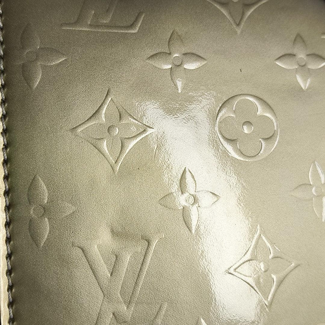 SAC PLAT BB Monogram Patent Leather Gold