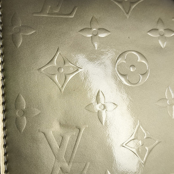 SAC PLAT BB Monogram Patent Leather Gold