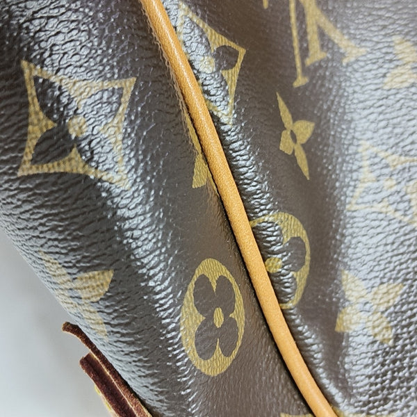 RETIRO NM Monogram Coated Canvas Brown