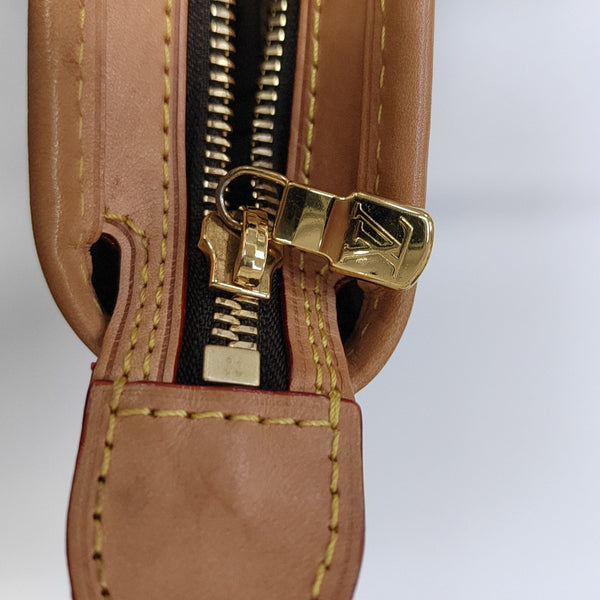 NEVERFULL BB Monogram Coated Canvas Brown