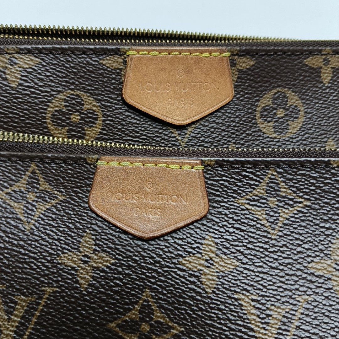 MULTI Monogram Coated Canvas Brown