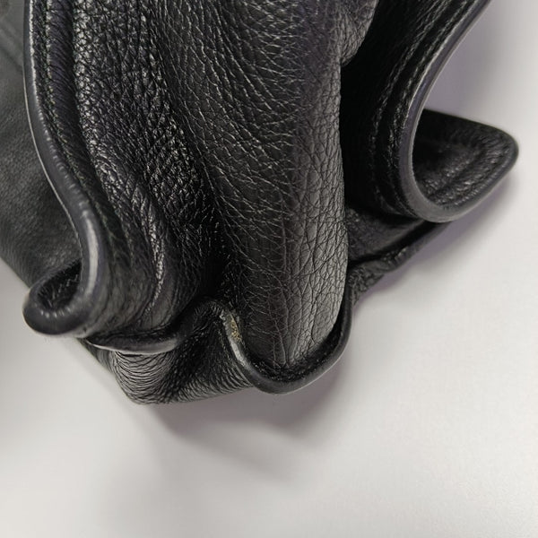 Etiquette Calfskin Black