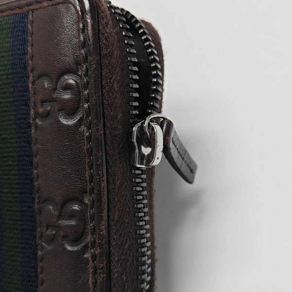 Monogram Calfskin Wallet Brown