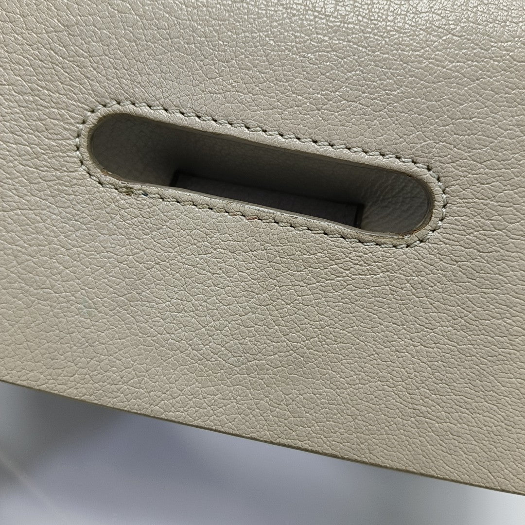D-Ring Calfskin Beige