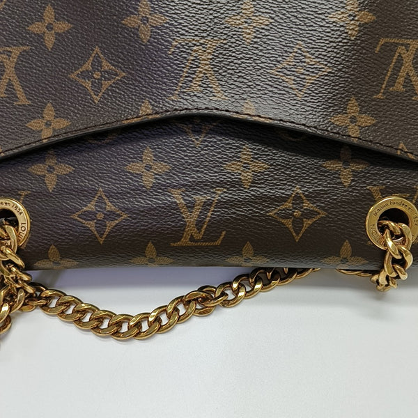 PASSY Monogram Coated Canvas Brown
