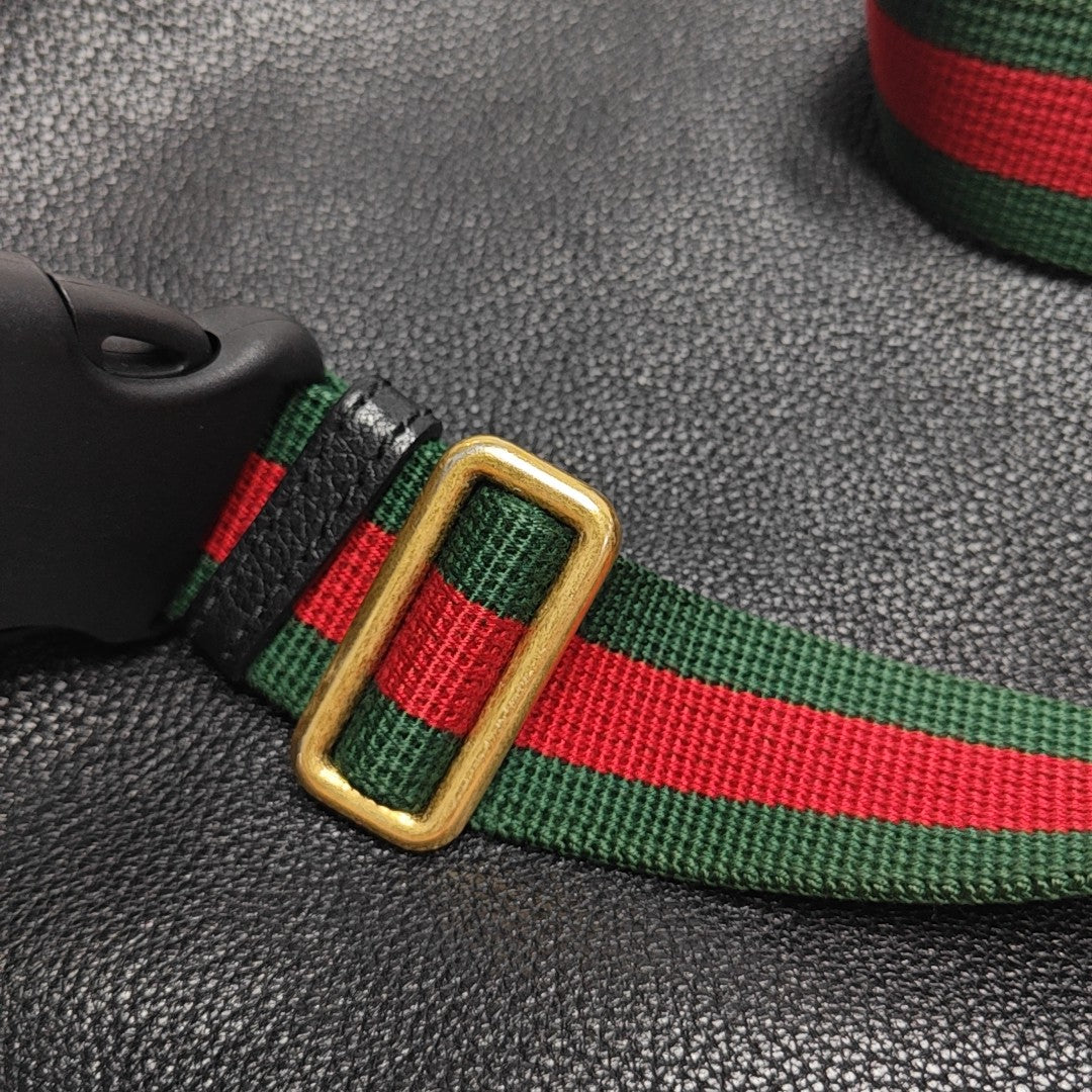 Print Large Calfskin Black