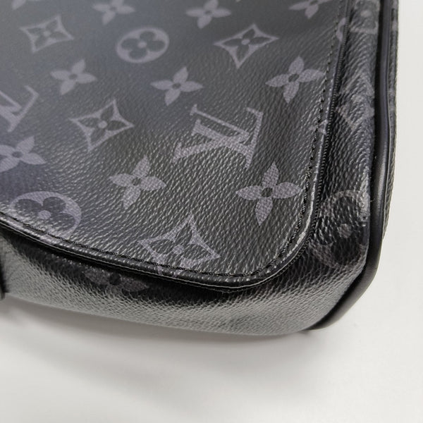 DISTRICT PM Monogram Coated Canvas Black