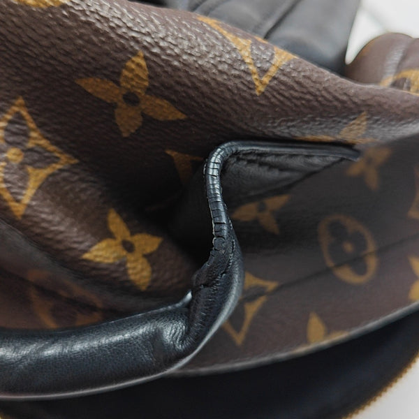 PALM SPRINGS PM Monogram Coated Canvas Brown