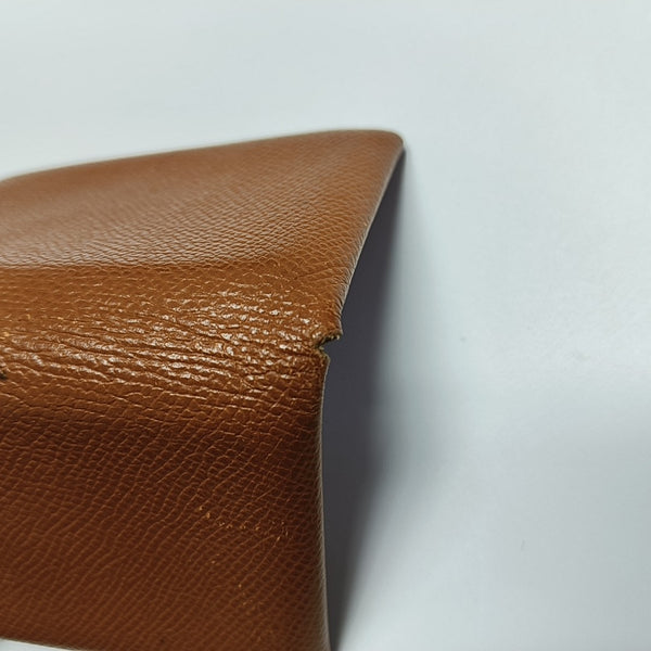 Calvi Epsom Brown Card Holder