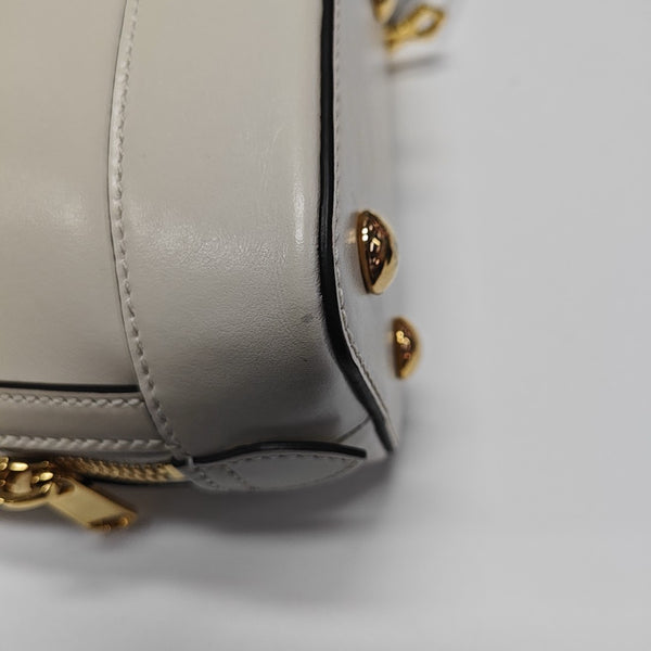Horsebit 1955 Small Calfskin White