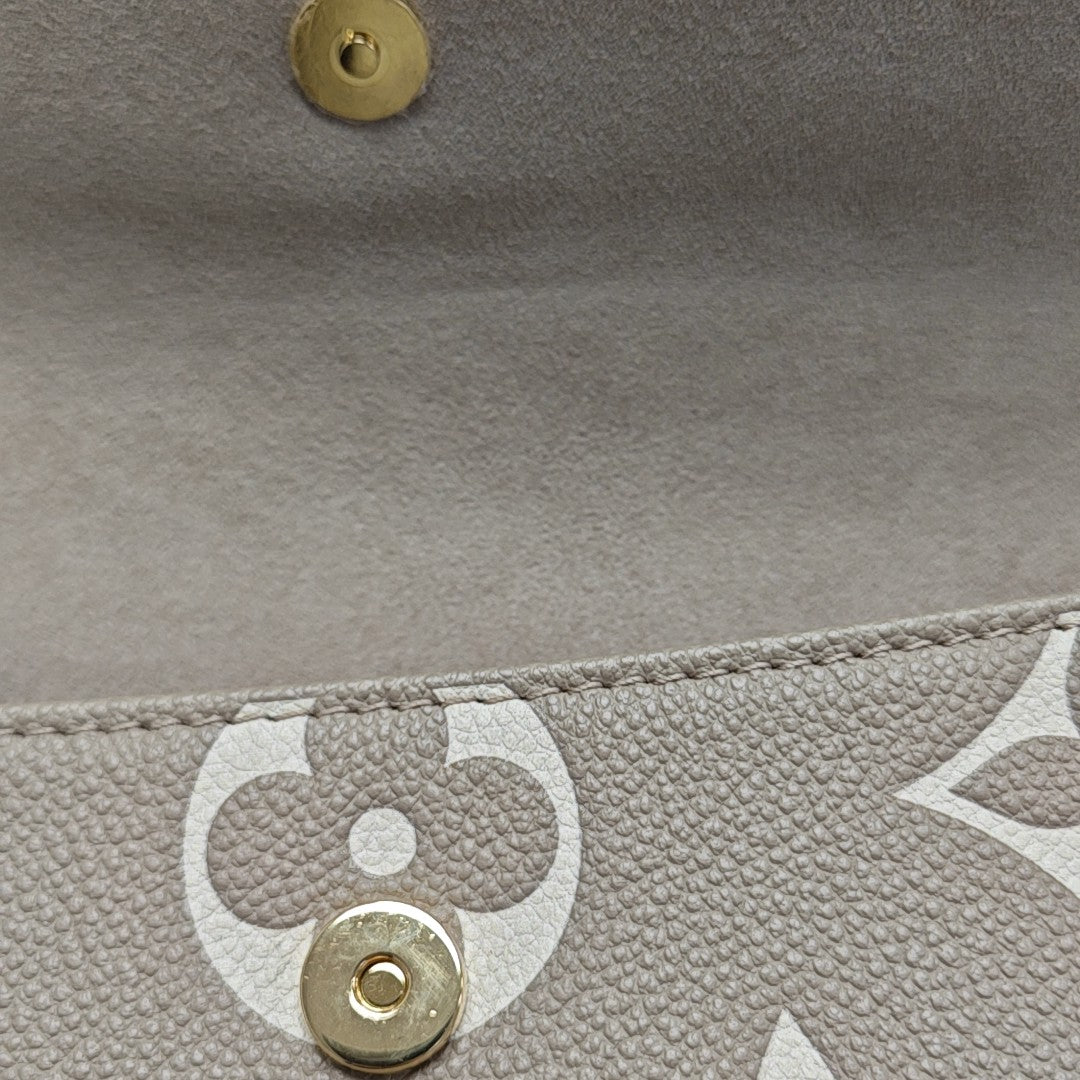 IVY Monogram Calfskin Gray
