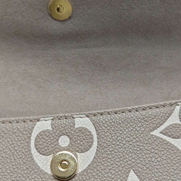 IVY Monogram Calfskin Gray
