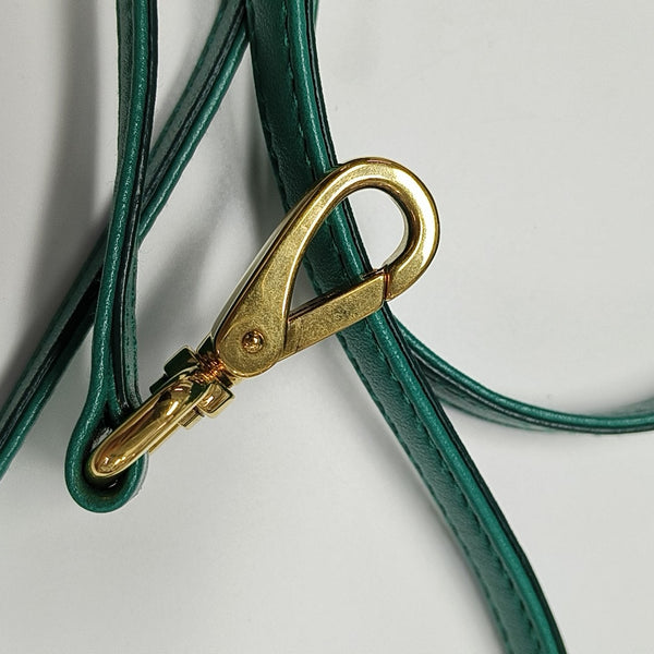 Matelassé Quilted Lambskin Green