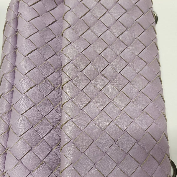 Lambskin Shoulder Bag Purple