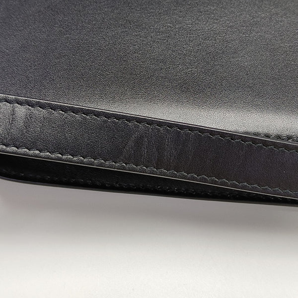 Calfskin Shoulder Bag Black