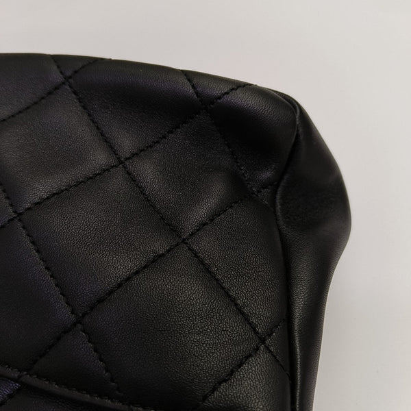 IN THE LOOP Quilted Lambskin Black