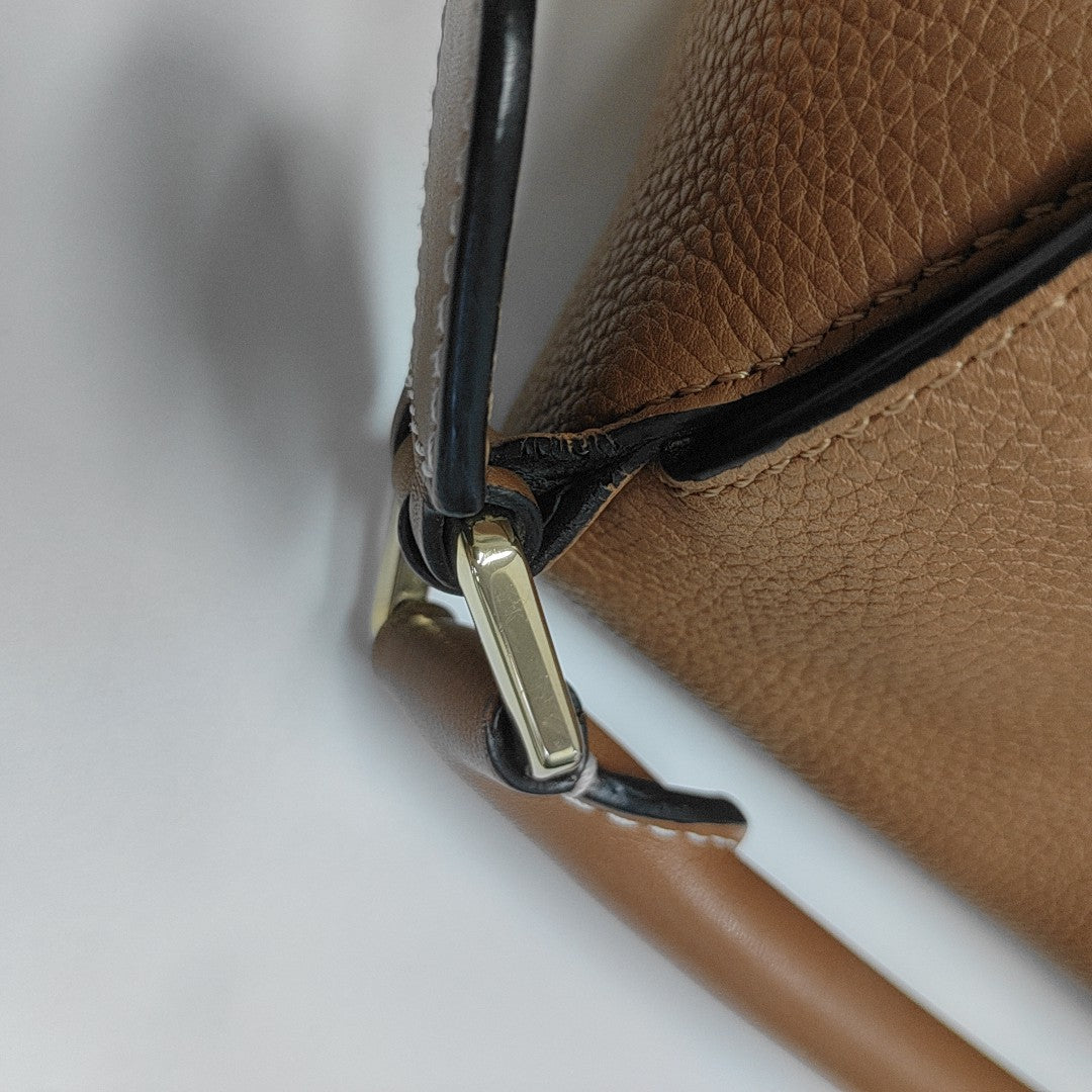 Puzzle Small Calfskin Brown