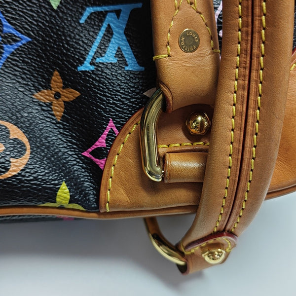 CLAUDIA Monogram Coated Canvas Black