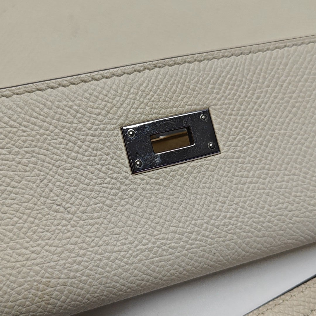 Kelly Togo Epsom White