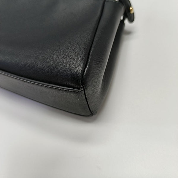 Peekaboo Mini Lambskin Black