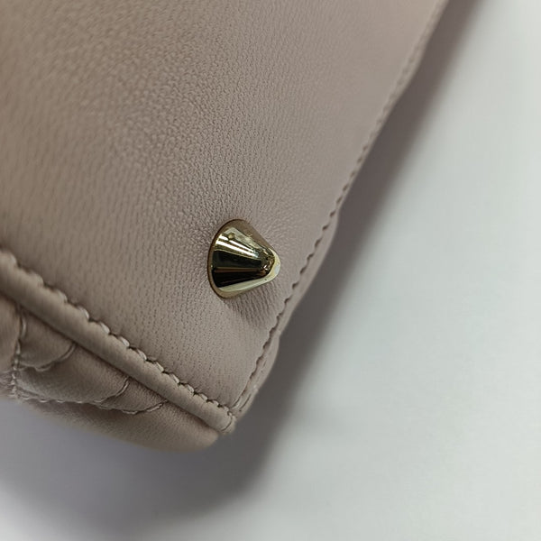 Lady Dior Medium Cannage Lambskin Pink
