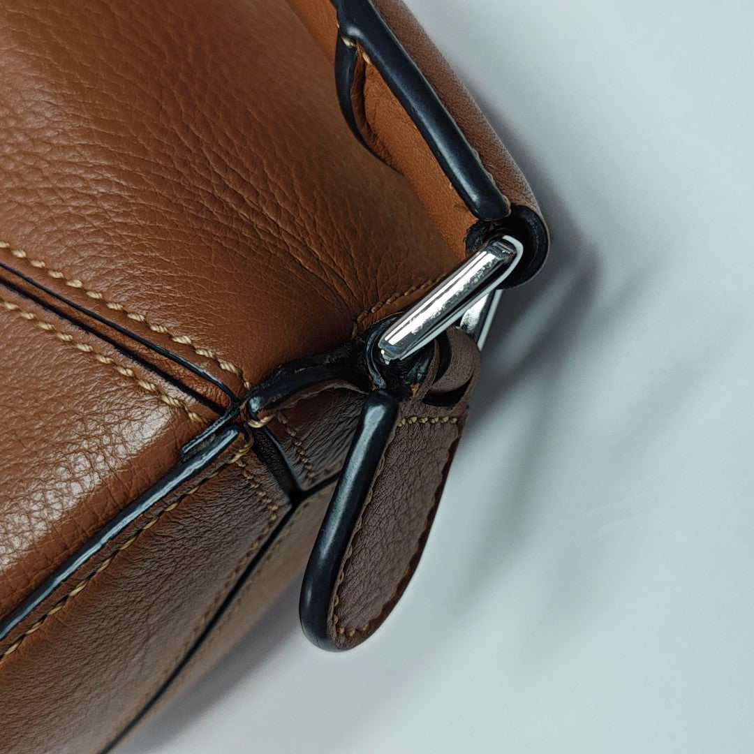 Puzzle Mini Calfskin Brown